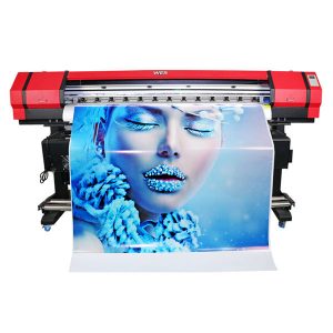 وسیع شکل 6 رنگوں flexo بینر سٹکر سالوینٹ پرنٹر