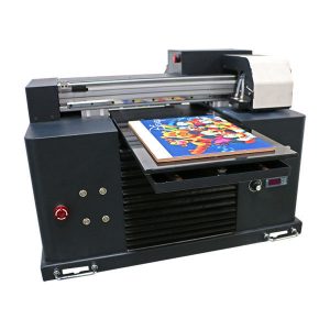 inkjet پرنٹنگ مشین A3 A4 سائز کے لئے flatbed یویو پرنٹر کی قیادت کی