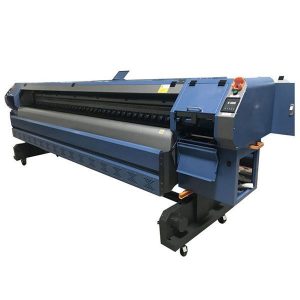512i printhead ڈیجیٹل vinyl فلیکس بینر سالوینٹ پرنٹر / پرنٹنگ مشین